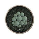 Slate Green Speckled,18 Piece Mixed Set,Regular,Ceramic Fire Balls