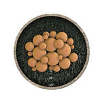 Burnt Orange,23 Piece Mixed Set,Regular,Ceramic Fire Balls