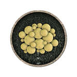 Dandelion Yellow,23 Piece Mixed Set,Regular,Ceramic Fire Balls