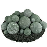 Slate Green Speckled,23 Piece Mixed Set,Regular,Ceramic Fire Balls