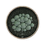 Slate Green Speckled,23 Piece Mixed Set,Regular,Ceramic Fire Balls