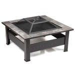 Slate Embossed,Wood Burning Fire Pits