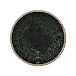 Midnight Black,5",Hollow Ceramic Fire Balls