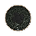 Midnight Black,6",Hollow Ceramic Fire Balls