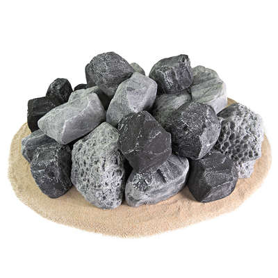 Lava Rock,Ceramic Fire Pebbles
