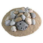 Beach Pebble,Ceramic Fire Pebbles