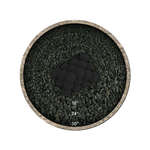 Midnight Black,3",Hollow Ceramic Fire Balls