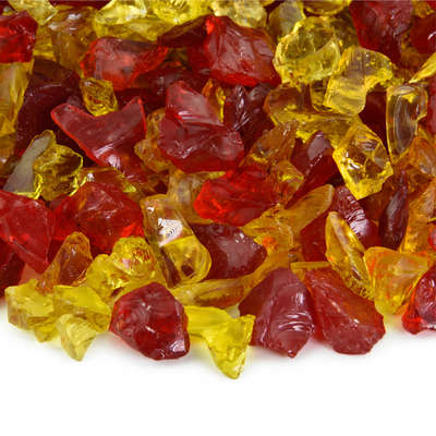 Autumn Blaze,Crushed Fire Glass Blends