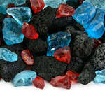 Hawaiian Dusk,Fire Glass Lava Blends