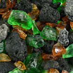 Kilauea Forest,Fire Glass Lava Blends