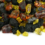 Oahu Sunflower,Fire Glass Lava Blends
