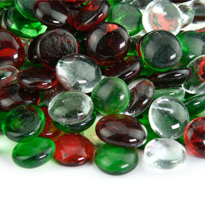 White Christmas,Fire Glass Bead Blends