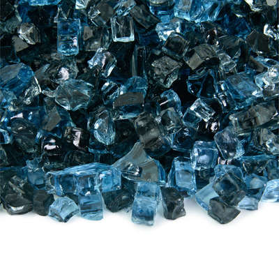 Kenai Blue,1/4",Regular,Original Fire Glass Blends