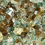 Irish Roast,1/4",Reflective,Original Fire Glass Blends