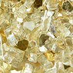 Gold Strike,1/4",Reflective,Original Fire Glass
