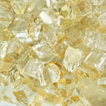 Gold Strike,1/2",Reflective,Original Fire Glass