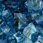 Harbor Mist,1/2",Reflective,Original Fire Glass
