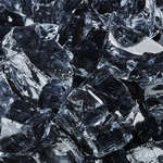 Storm Gray,1/2",Reflective,Original Fire Glass