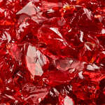 Marlboro Red,3/8" - 1/2",Crushed Fire Glass