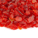 Tangerine,3/8" - 1/2",Crushed Fire Glass