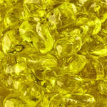 Sunflower Yellow,Fire Glass Dots