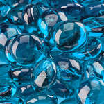 Tahitian Blue,Regular,Fire Glass Beads