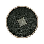 Charcoal Gray Speckled,2",Regular,Ceramic Fire Balls