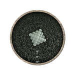 Pewter Gray,2",Regular,Ceramic Fire Balls