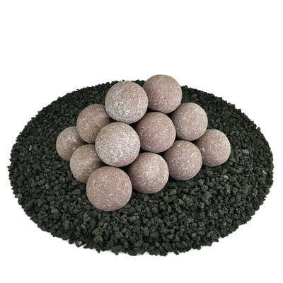 Adobe Red Speckled,3",Regular,Ceramic Fire Balls