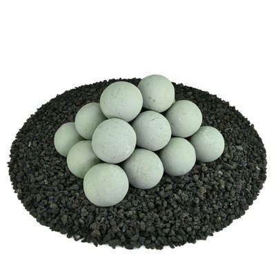 Pewter Gray,3",Regular,Ceramic Fire Balls
