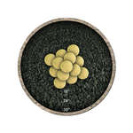 Dandelion Yellow,4",Regular,Ceramic Fire Balls