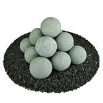 Pewter Gray,4",Regular,Ceramic Fire Balls