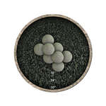Charcoal Gray Speckled,5",Regular,Ceramic Fire Balls