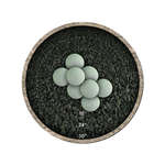 Pewter Gray,5",Regular,Ceramic Fire Balls