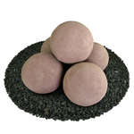 Adobe Red,6",Regular,Ceramic Fire Balls