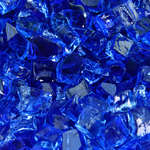 Deep Sea Blue,1/2",Regular,Original Fire Glass