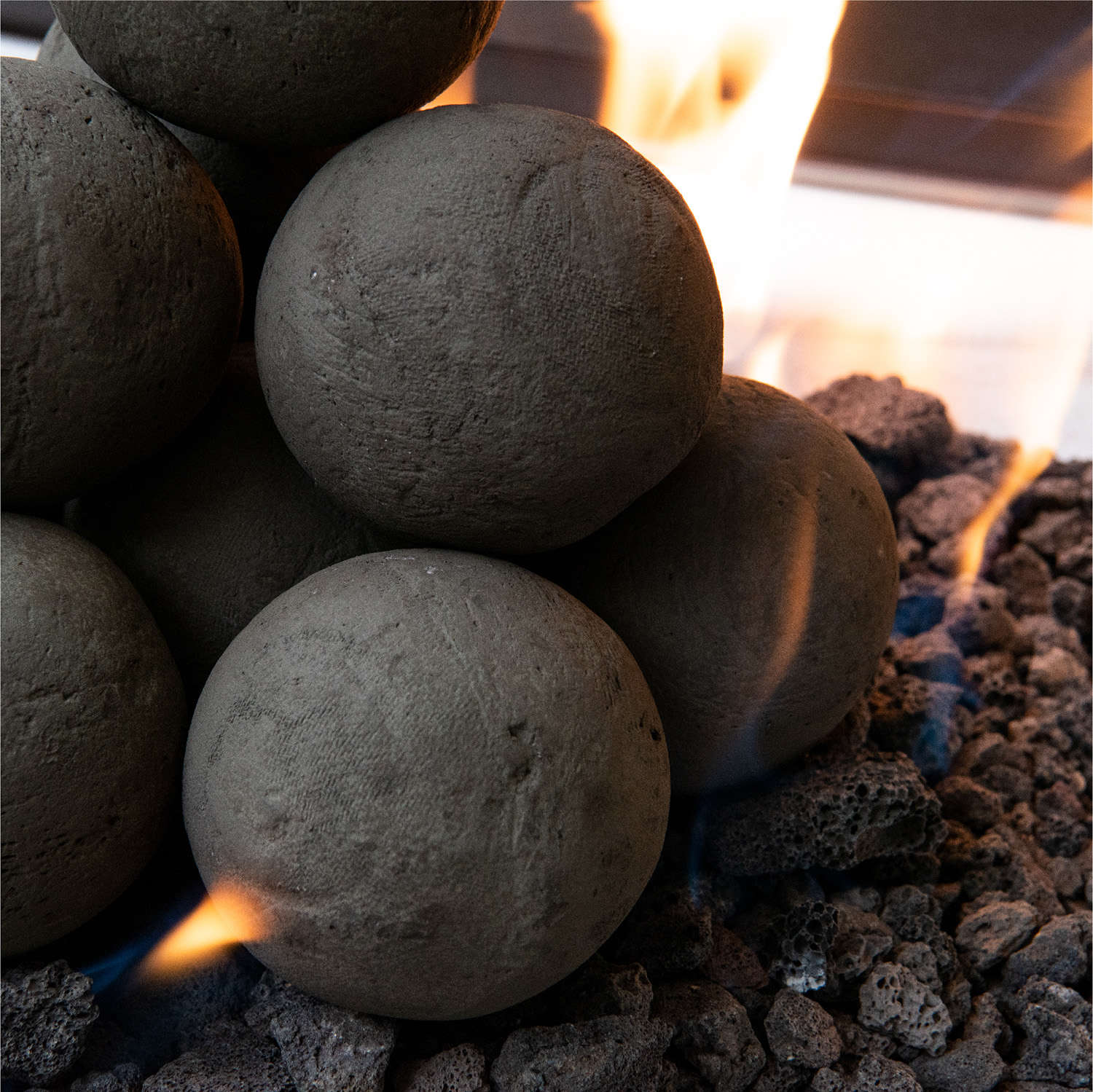 Ceramic Fire Balls Fire Pit Essentials