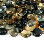 Tiger Eye,Fire Glass Bead Blends