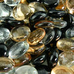 Tiger Eye,Fire Glass Bead Blends