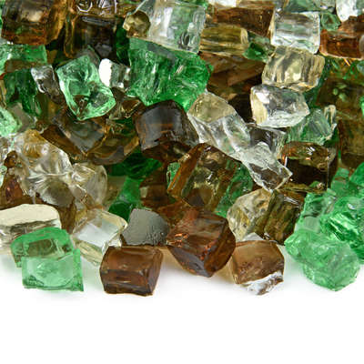 Prairie Gold,1/2",Reflective,Original Fire Glass Blends