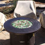 Prairie Gold,1/2",Reflective,Original Fire Glass Blends