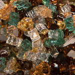 Irish Roast,1/2",Reflective,Original Fire Glass Blends