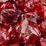 Marlboro Red,1/2" - 3/4",Crushed Fire Glass