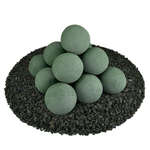 Slate Green,4",Regular,Ceramic Fire Balls