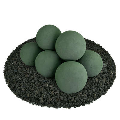 Slate Green,5",Regular,Ceramic Fire Balls