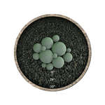 Slate Green,13 Piece Mixed Set,Regular,Ceramic Fire Balls