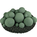 Slate Green,23 Piece Mixed Set,Regular,Ceramic Fire Balls