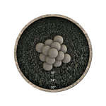 Charcoal Gray,4",Regular,Ceramic Fire Balls