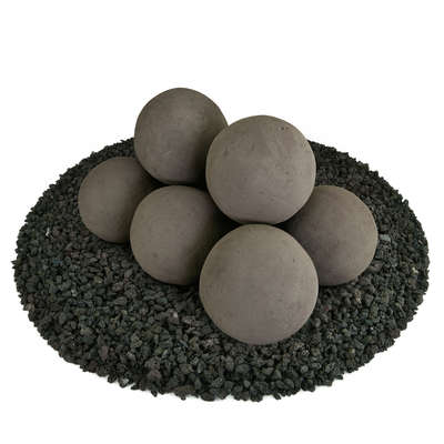 Charcoal Gray,5",Regular,Ceramic Fire Balls