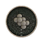 Charcoal Gray,5",Regular,Ceramic Fire Balls